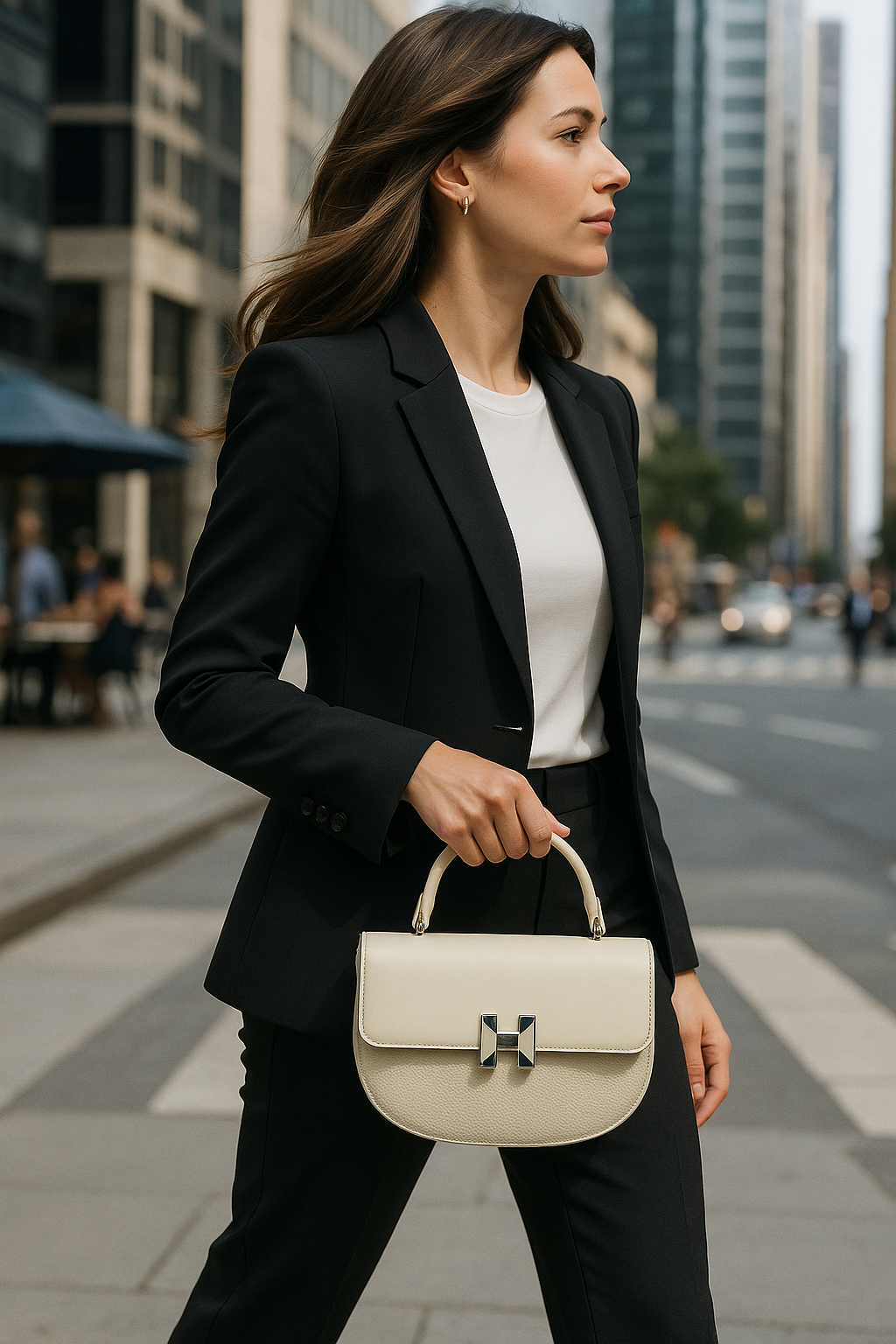 The Ivory Arch Satchel