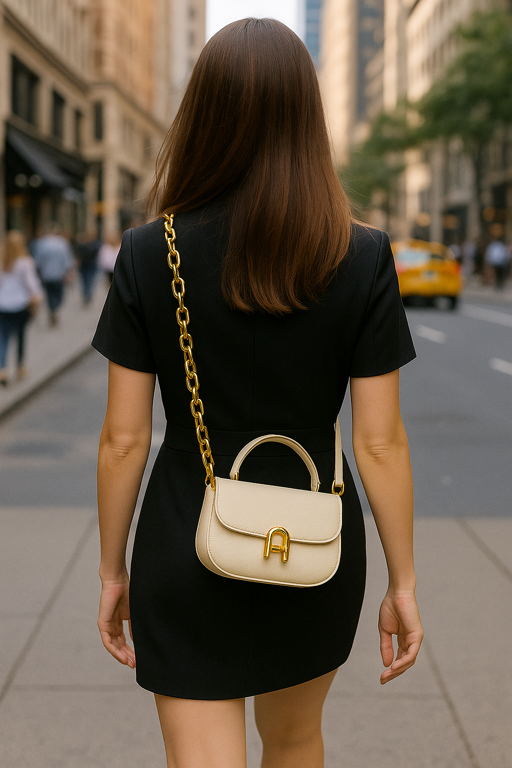 The 'Chic Curve' Crossbody Bag