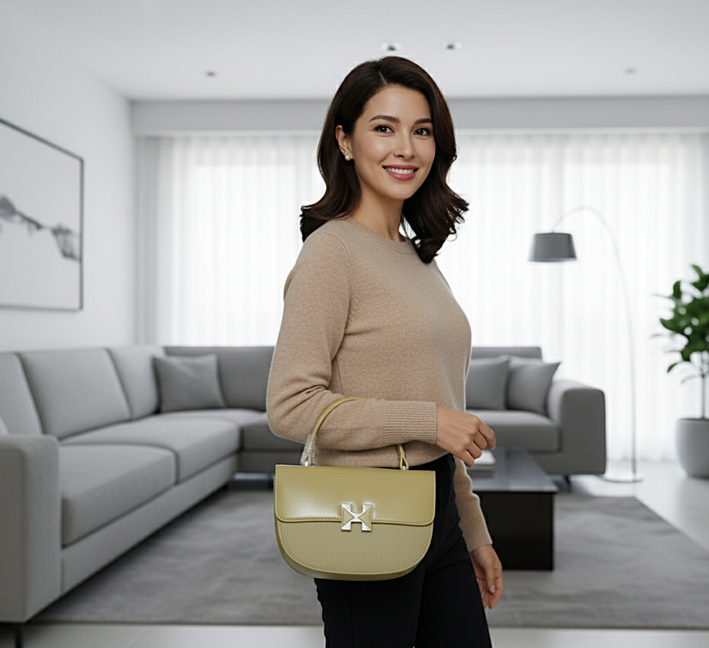 The Ivory Arch Satchel